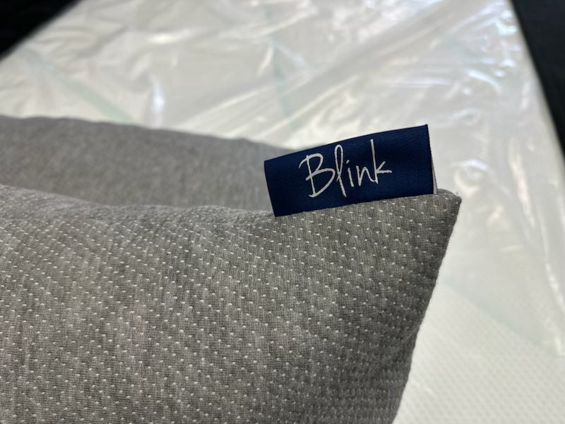 Blink Pillows with Custom Sensory Foam.