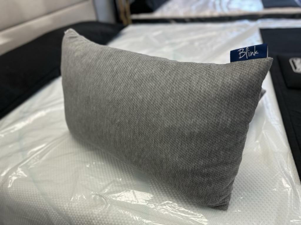 Blink Pillows with Custom Sensory Foam.